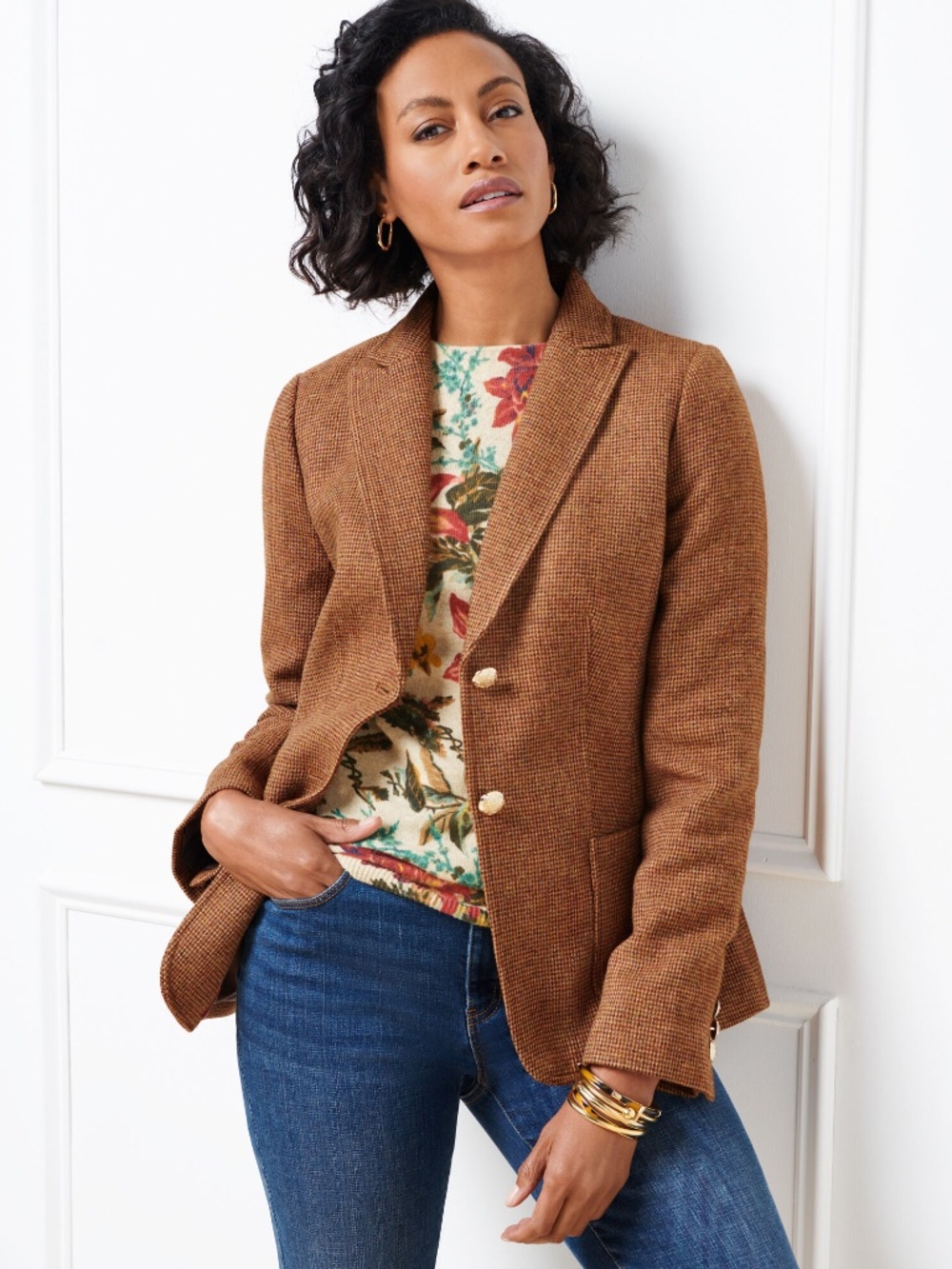 NWT Talbots Shetland Blazer Size 10